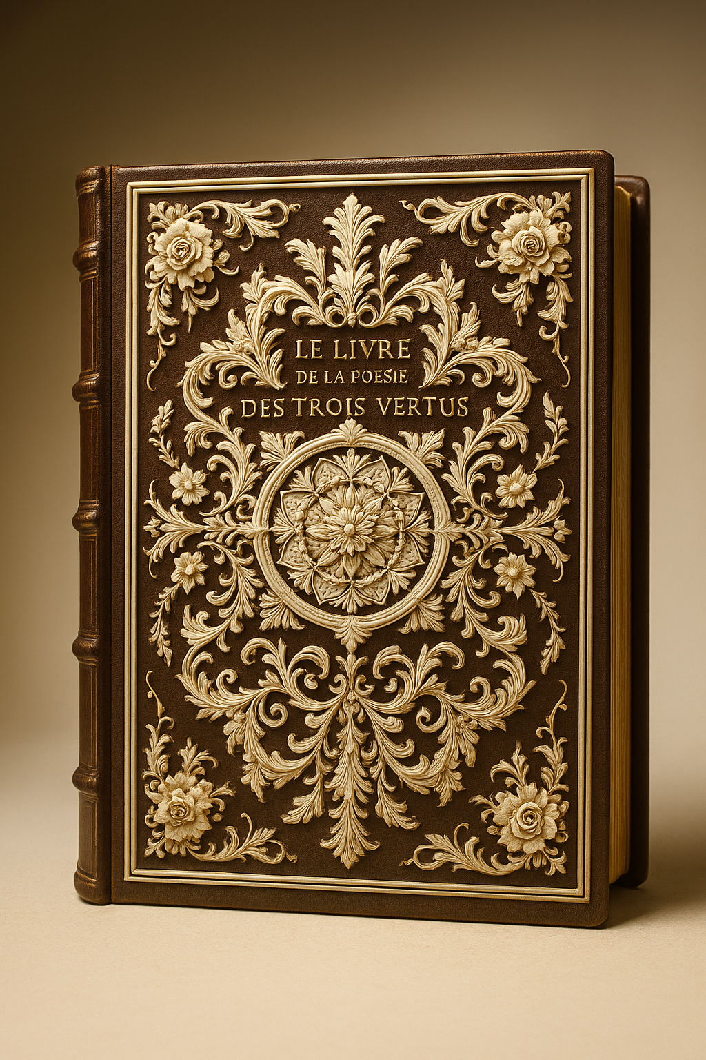 The Book of Poetry of the Three Virtues artefact wedding gift hope